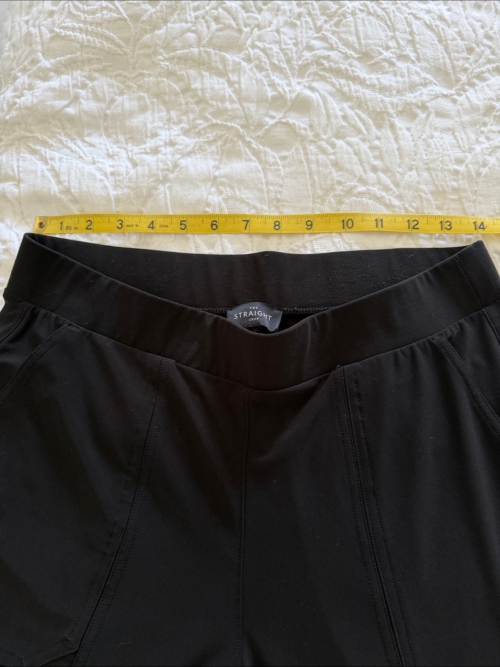 White House Black Market Black Cargo-Style Drawstring Track Pants - Picture 10 of 14